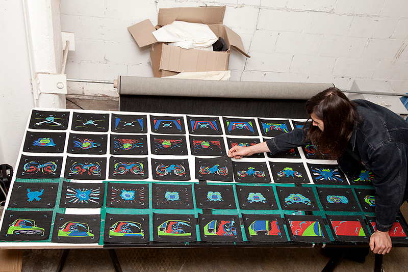Illustration for article titled Every frame in this stop-motion music video is embroidered